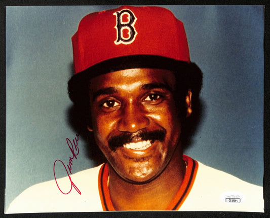 JIm Rice Boston Red Sox Signed/Autographed 8x10 Photo JSA 197918