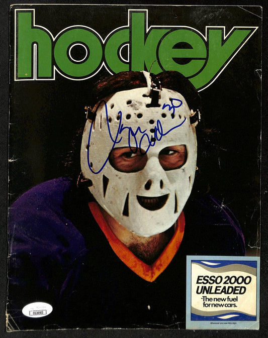 Rogie Vachon Los Angeles Kings Signed/Autographed Hockey Magazine JSA 197295