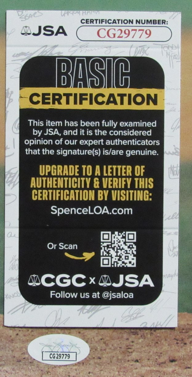 Frank Viola Signed/Auto 11x17 Mini Poster w/ Stats New York Mets JSA 197539