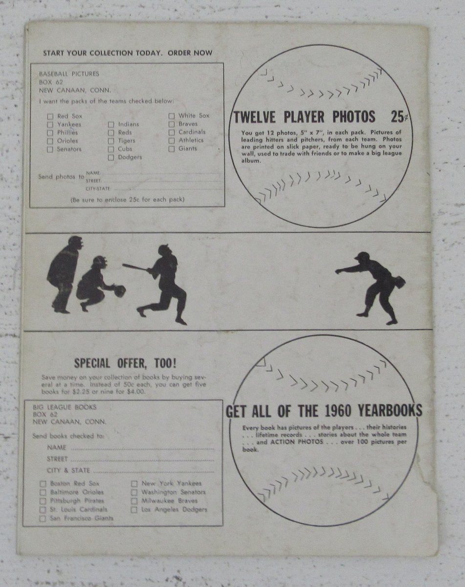 Bill Mazeroski HOF Signed/Auto 1960 Pittsburgh Pirates Yearbook JSA 198643