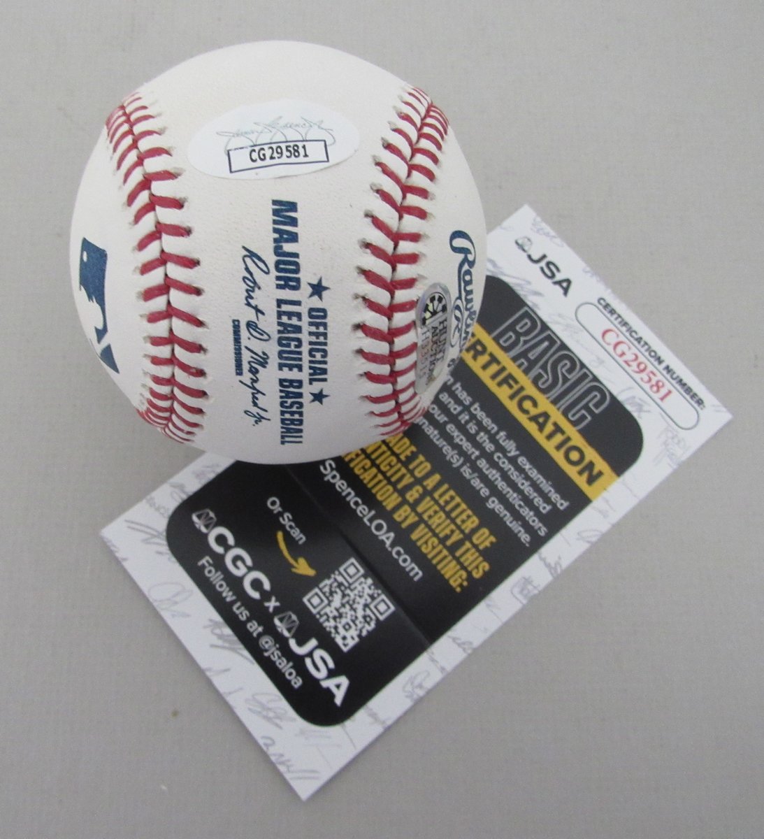 Doug Drabek HOF Signed/Inscribed OML Baseball Pittsburgh Pirates JSA 198632