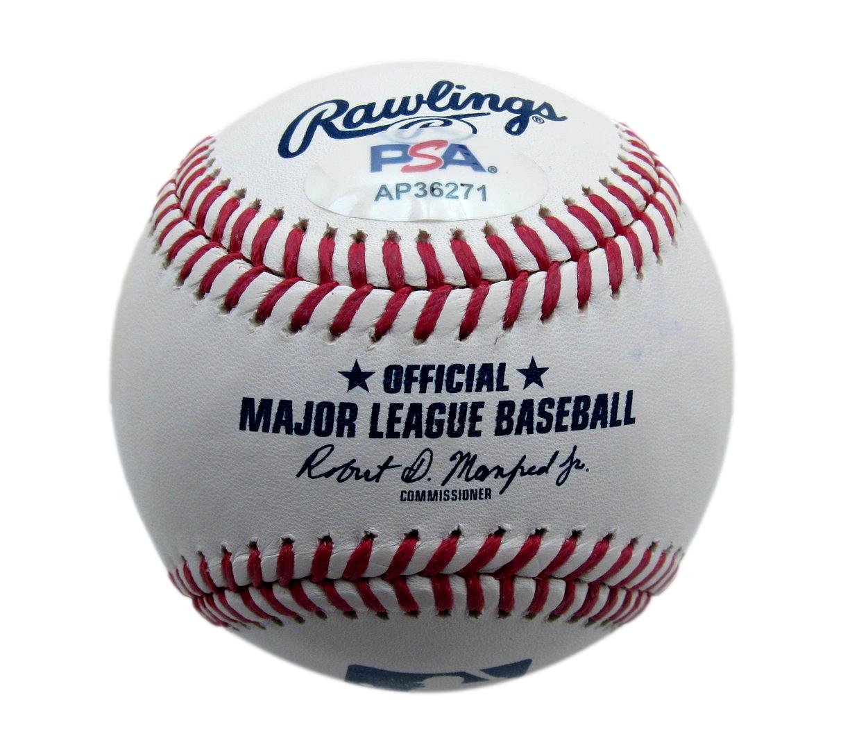 Freddie Freeman Signed/Auto OML Baseball Los Angeles Dodgers PSA/DNA 198109