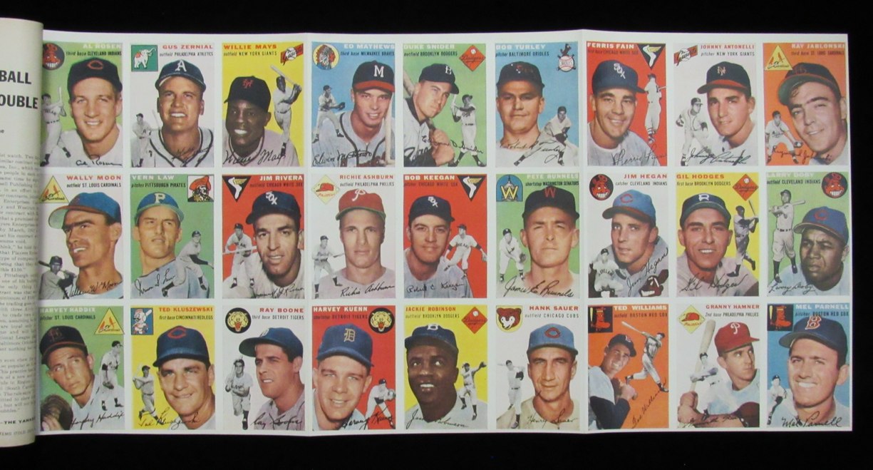 August 16, 1954 Sports Illustrated First Issue Magazine with Cards Intact 198143