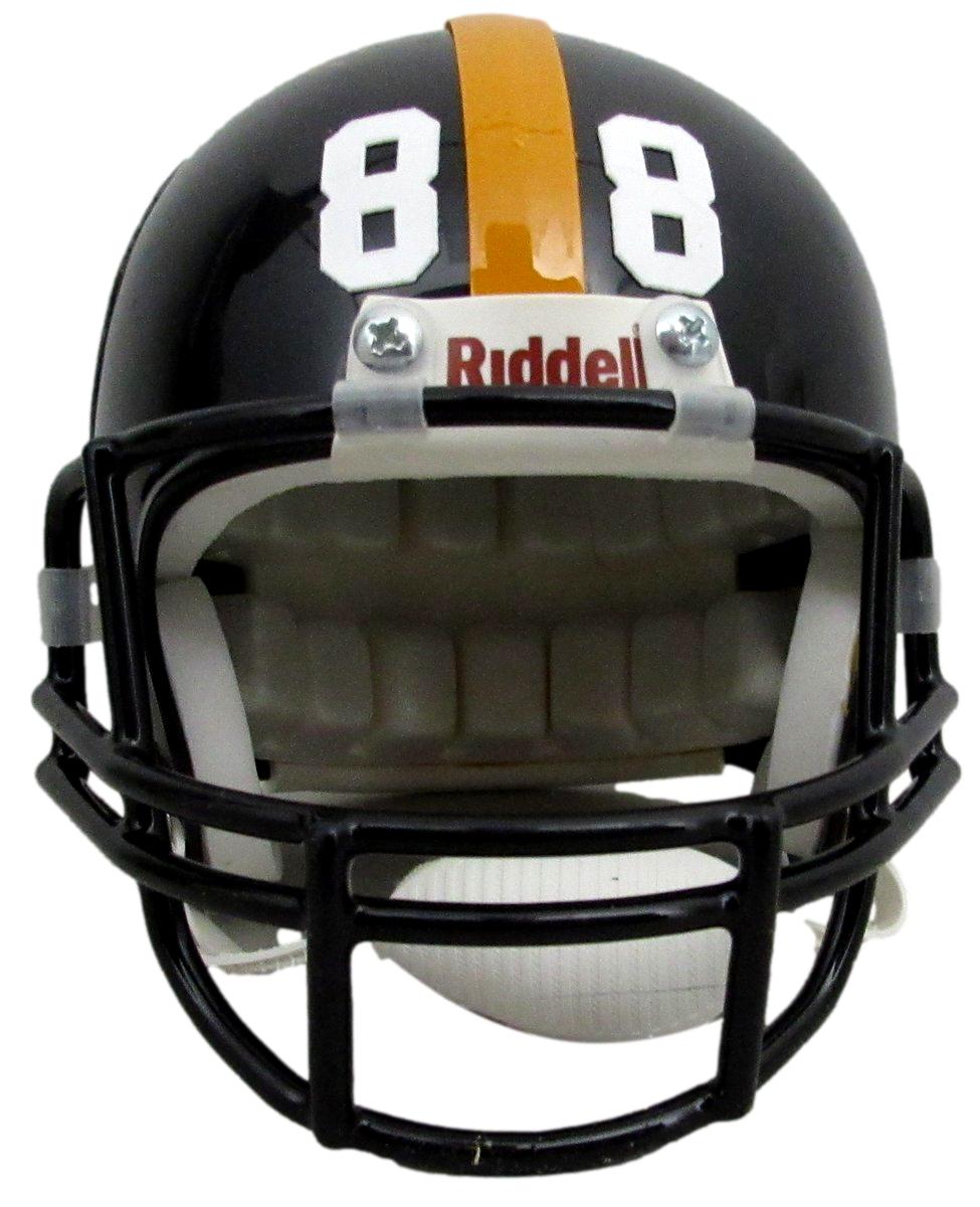 Lynn Swann HOF Signed/Inscribed Black Mini Football Helmet Steelers JSA 198649