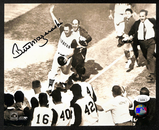 Bill Mazeroski HOF Signed/Auto 8x10 B/W Photo Pittsburgh Pirates JSA 197955