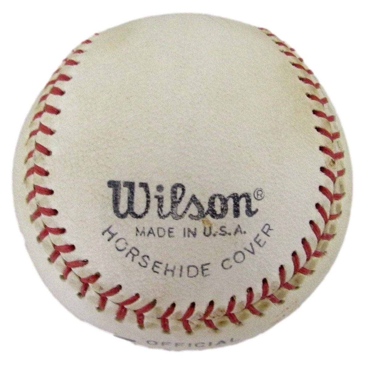 Roberto Clemente HOF Signed/Auto Official Wilson Baseball PSA/DNA 198668