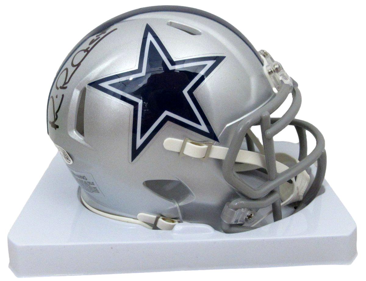Michael Irvin Signed/Autographed Mini Football Helmet Dallas Cowboys JSA 198689
