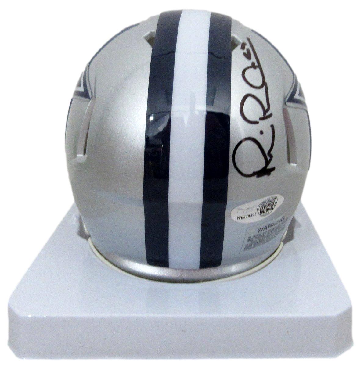 Michael Irvin Signed/Autographed Mini Football Helmet Dallas Cowboys JSA 198689