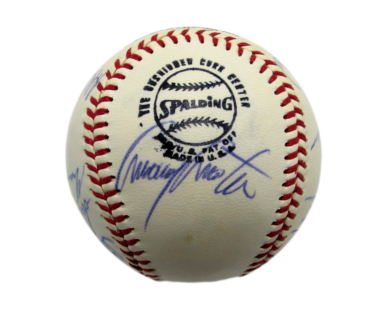 1971 Dodgers Team Signed by 16 ONL Baseball Garvey Wills Osteen Mota 198257