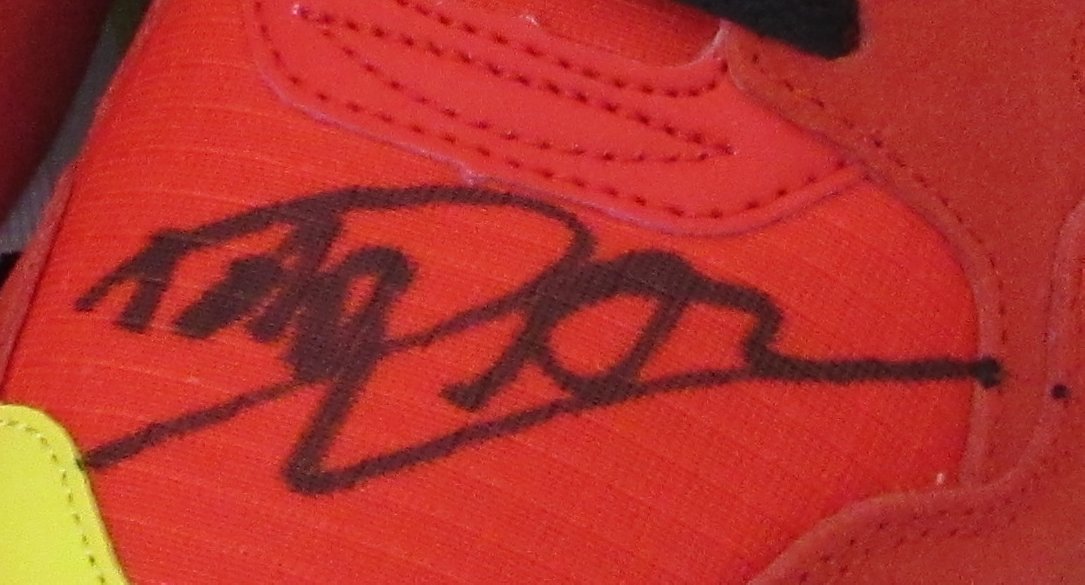 Dolph Lundgren Signed/Auto Pair of Rocky/Drago Sneakers Size 9 PSA/DNA 198692