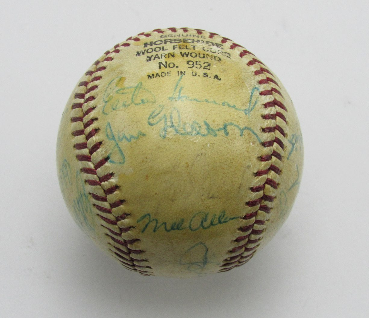 1964 Yankees Team Signed by 15 Official League Baseball Berra Rizzuto 196289