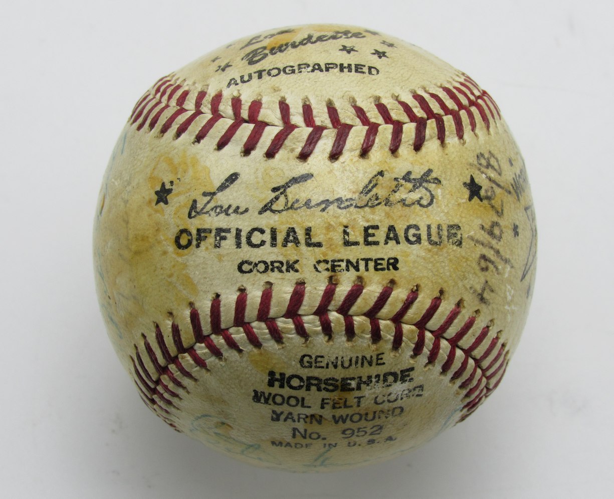 1964 Yankees Team Signed by 15 Official League Baseball Berra Rizzuto 196289