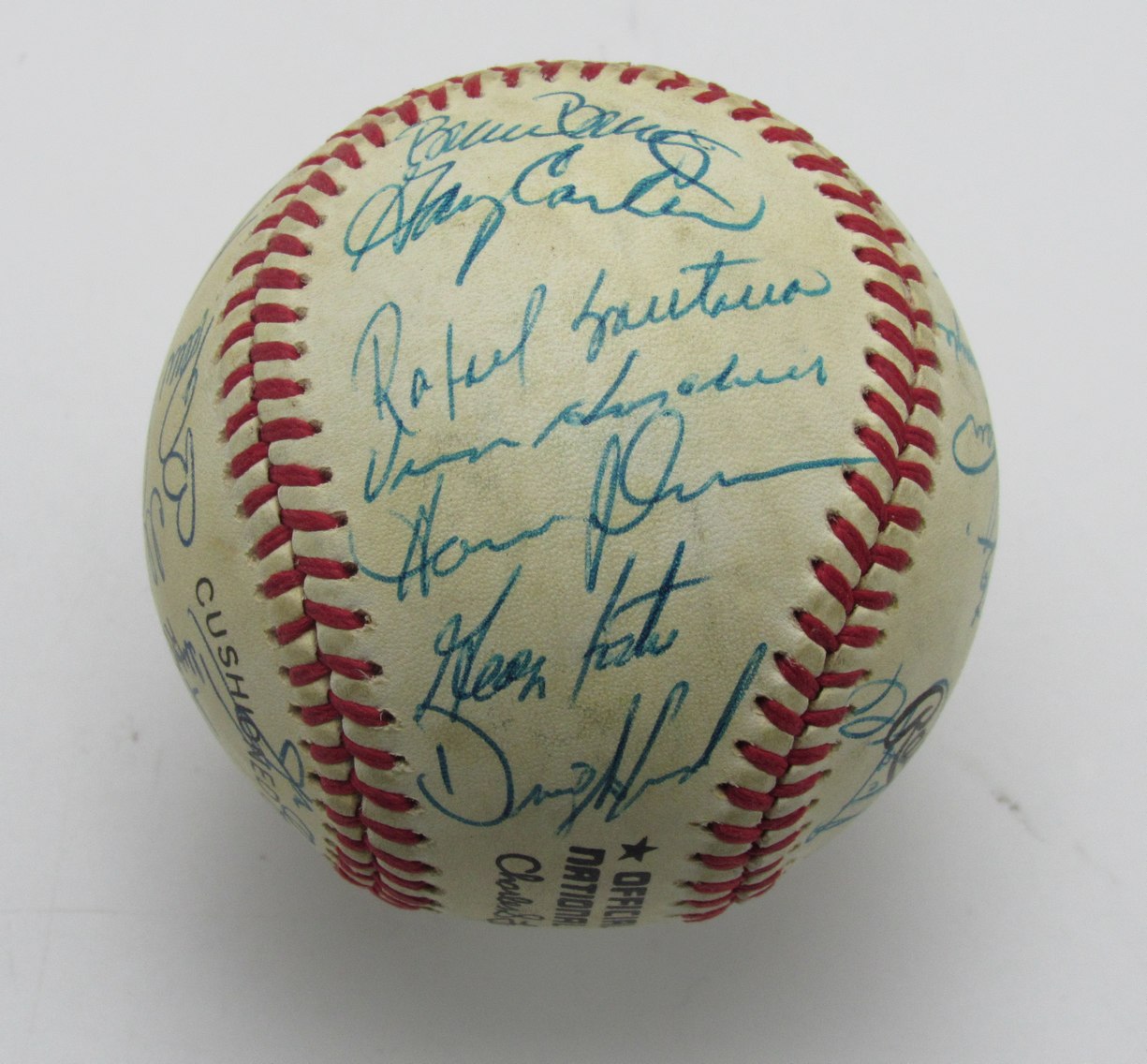 1985 New York Mets Team Signed by (27) ONL Baseball Carter Foster 196290