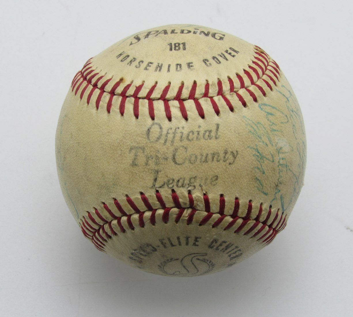 1959 Yankees Team Signed by (23) Tri-County League Baseball Mickey Mantle 196291