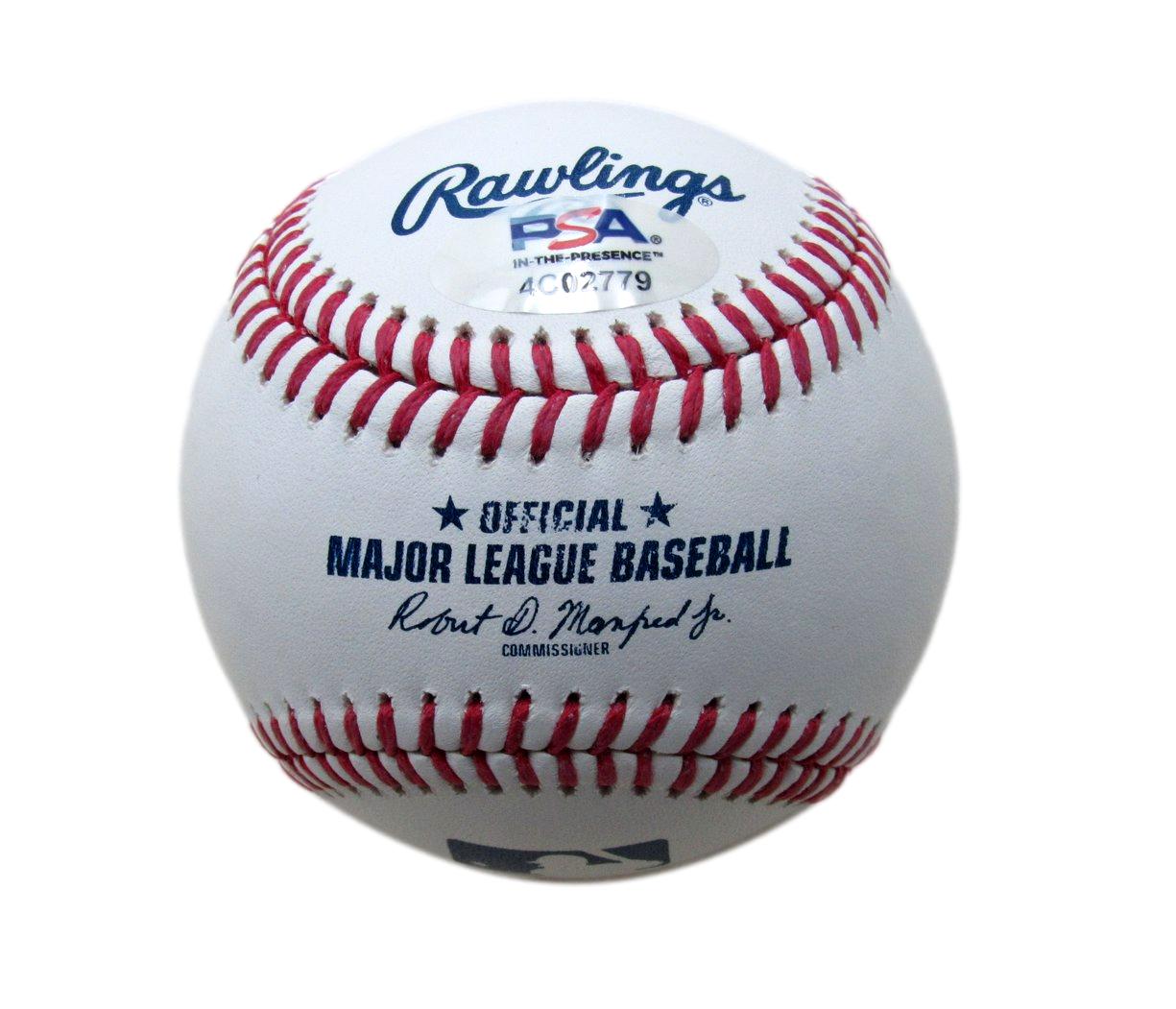 Nolan Ryan HOF Signed/Inscribed OML Baseball Astros Rangers PSA/DNA 198338
