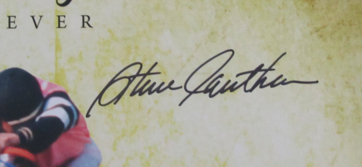 Jean Cruguet/Steve Cauthen Dual-Signed 16x20 Triple Crown Magic Photo MAB 198325