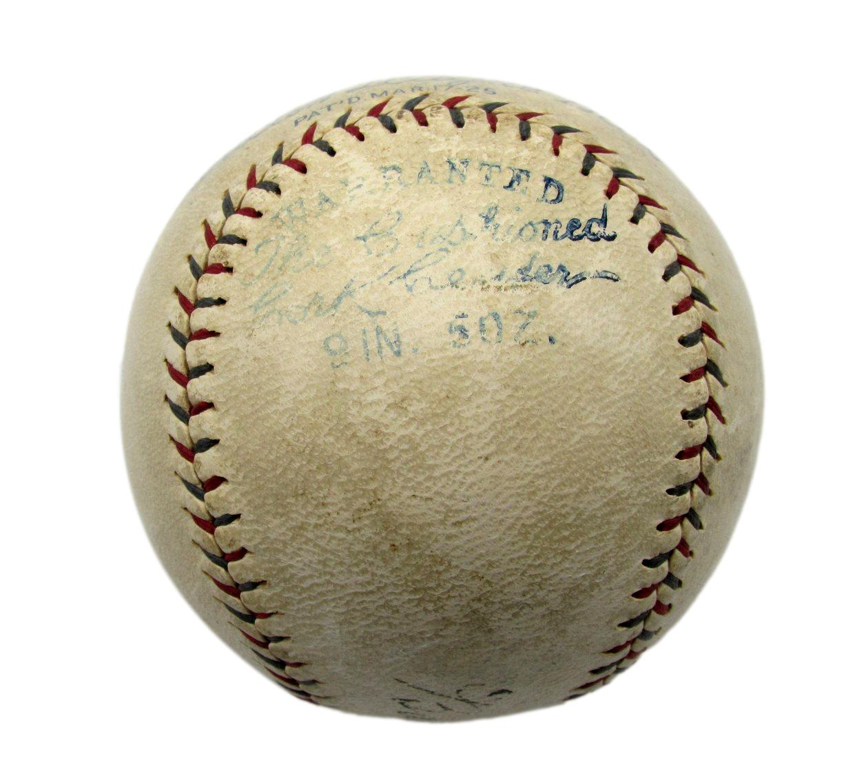 Babe Ruth/Eddie Collins/Zack Wheat/Ty Cobb Signed/Auto OAL Baseball JSA 198536