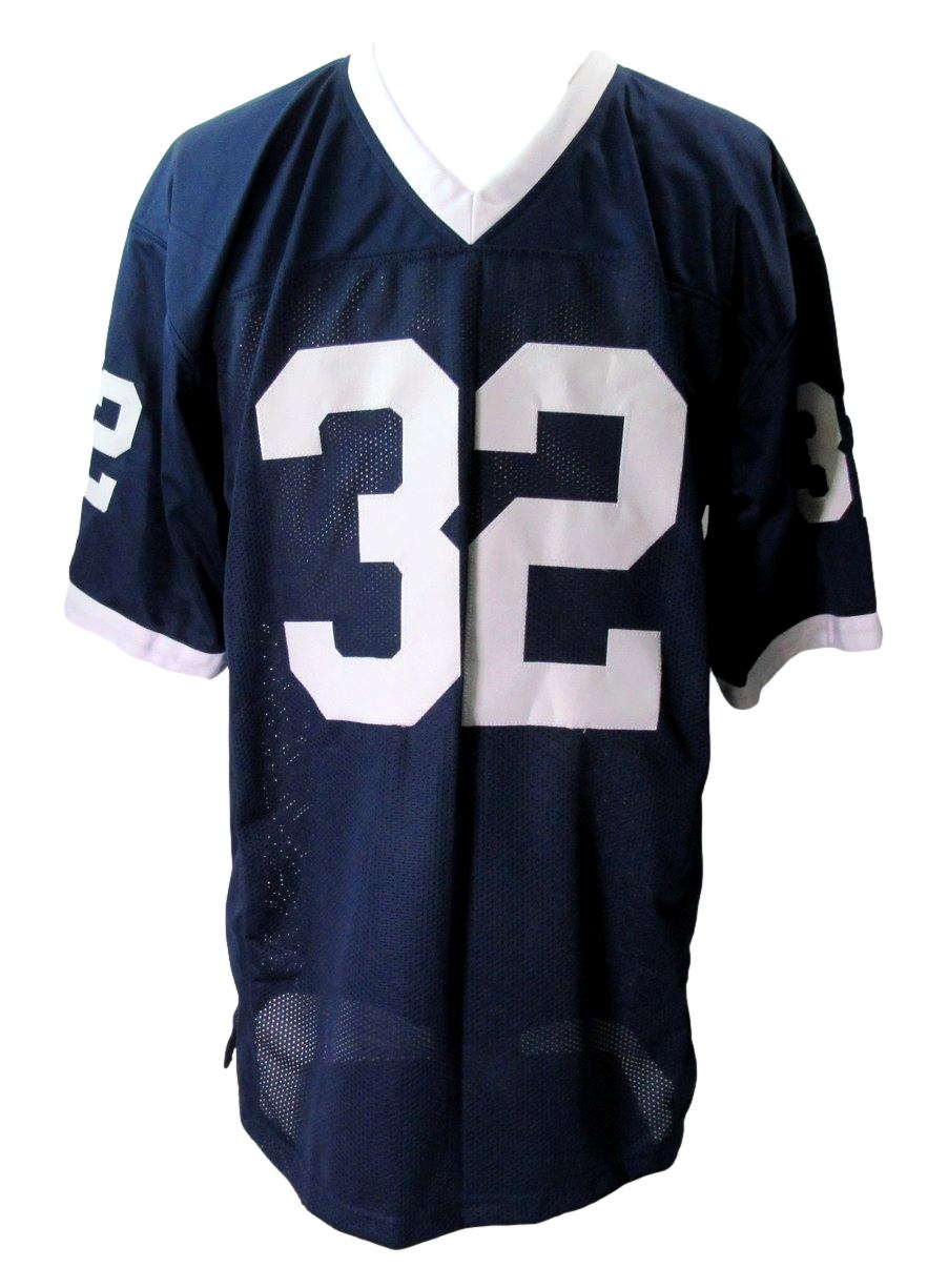Roman Wilson Signed/Auto Blue Custom Football Jersey Michigan BAS/Beckett 198320