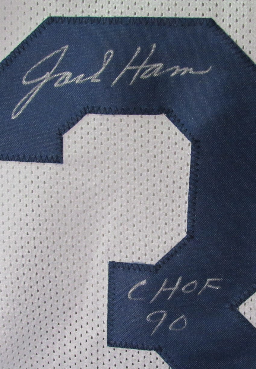 Jack Ham Signed/Autographed White Custom Football Jersey Penn State TSE 198314
