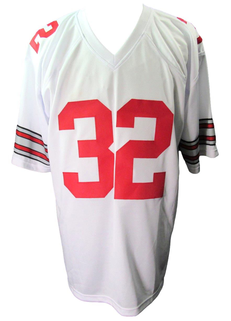 Treveyon Henderson Signed/Auto Custom Football Jersey Ohio State AI 198316