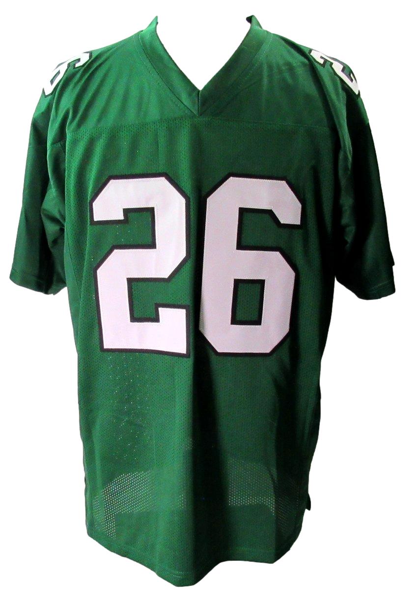 Saquon Barkley Signed/Auto Custom Football Jersey Eagles BAS/Beckett 198321