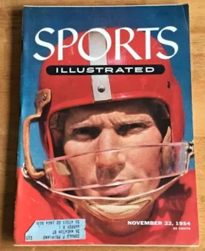 Y.A. Tittle HOF Signed/Inscr Full Size Rep RK Suspension Helmet 49ers JSA 198561