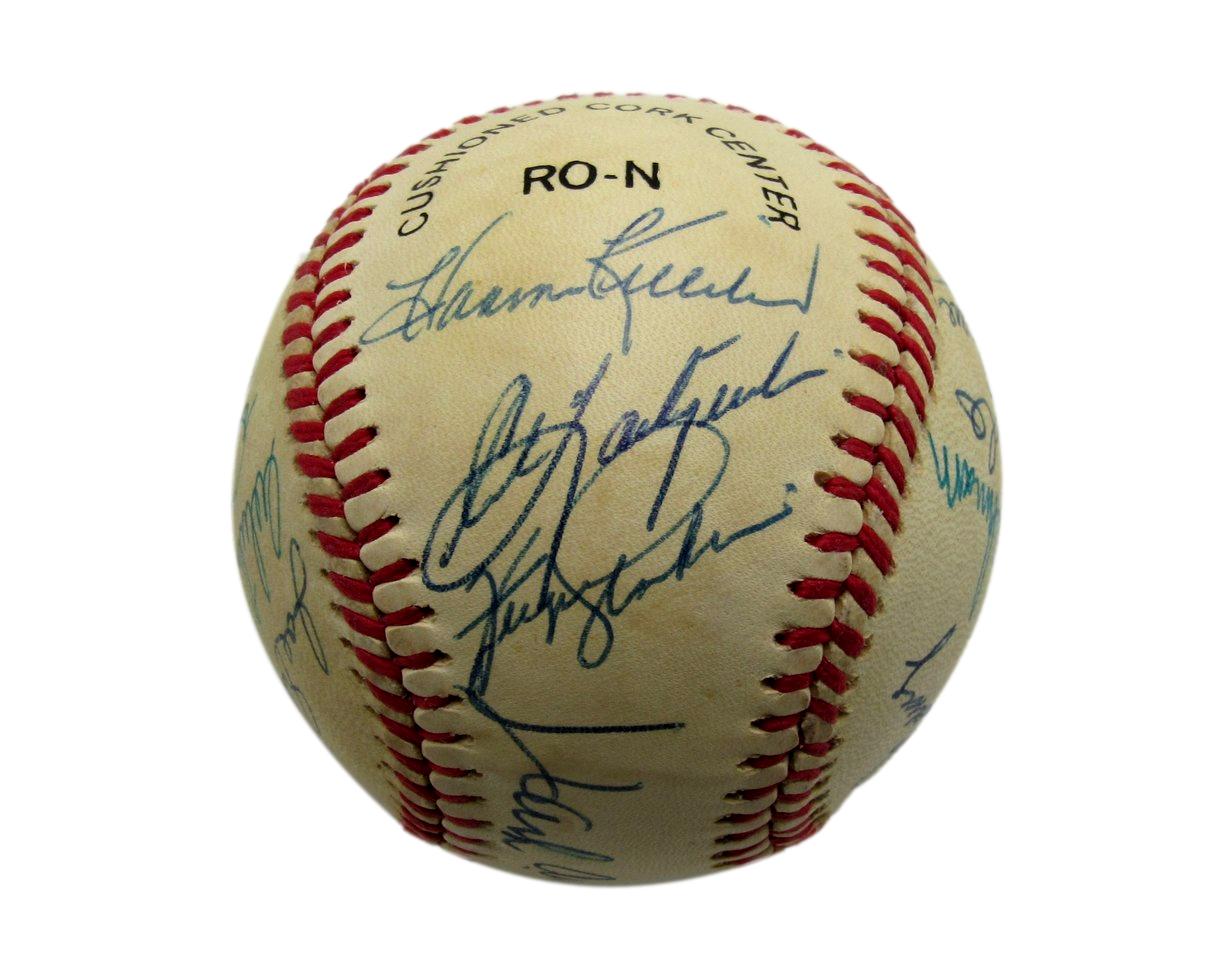 Hall of Famers Multi-Signed by (19) Players ONL Baseball 198570