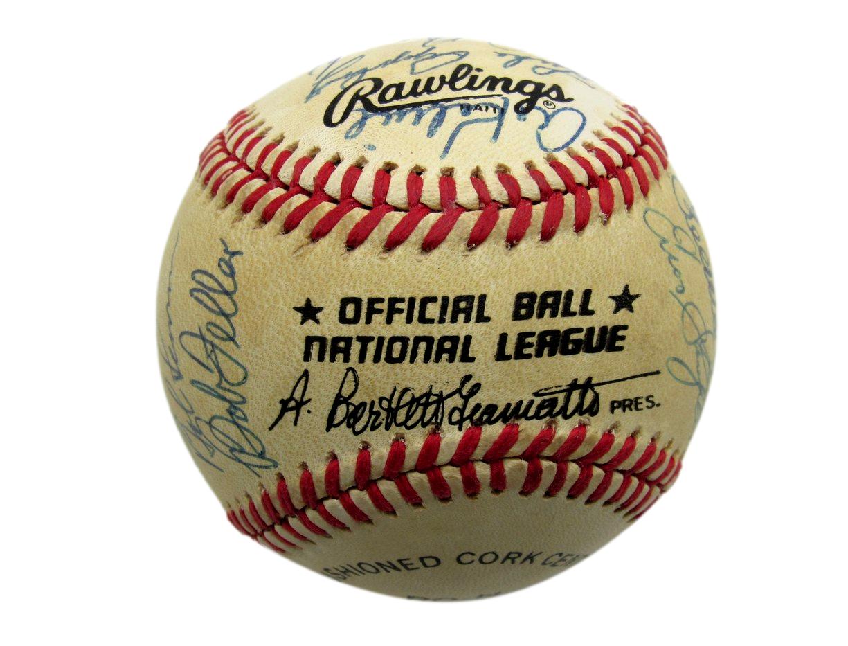 Hall of Famers Multi-Signed by (19) Players ONL Baseball 198570