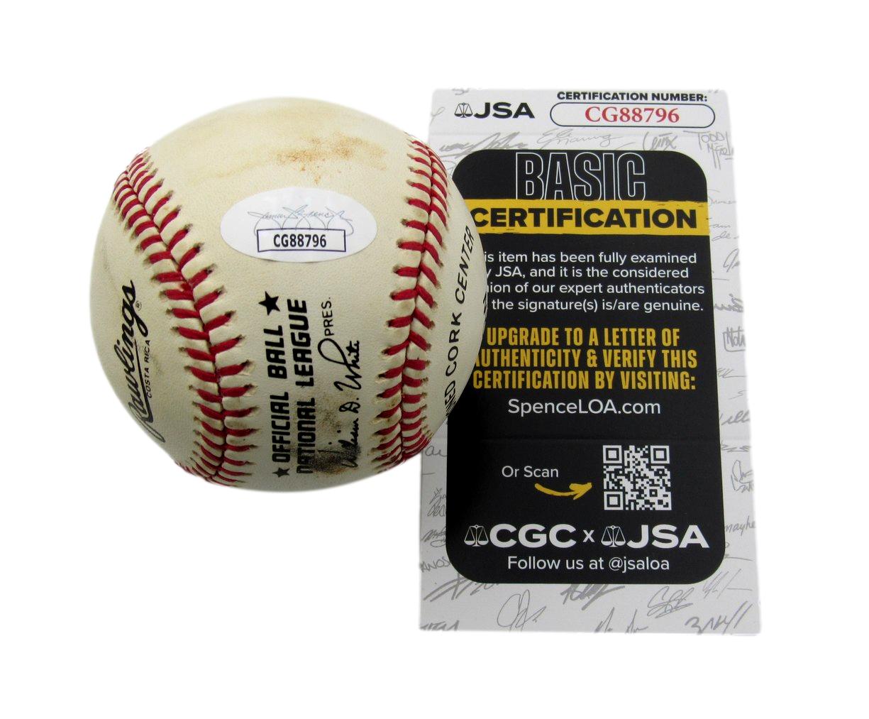 Gene Hermanski Signed/Autographed ONL Baseball Brooklyn Dodgers JSA 199437