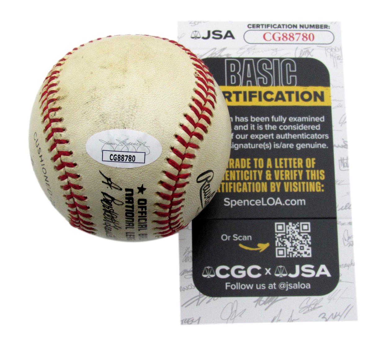 Bud Harrelson Signed/Autographed ONL Baseball New York Mets JSA 199457
