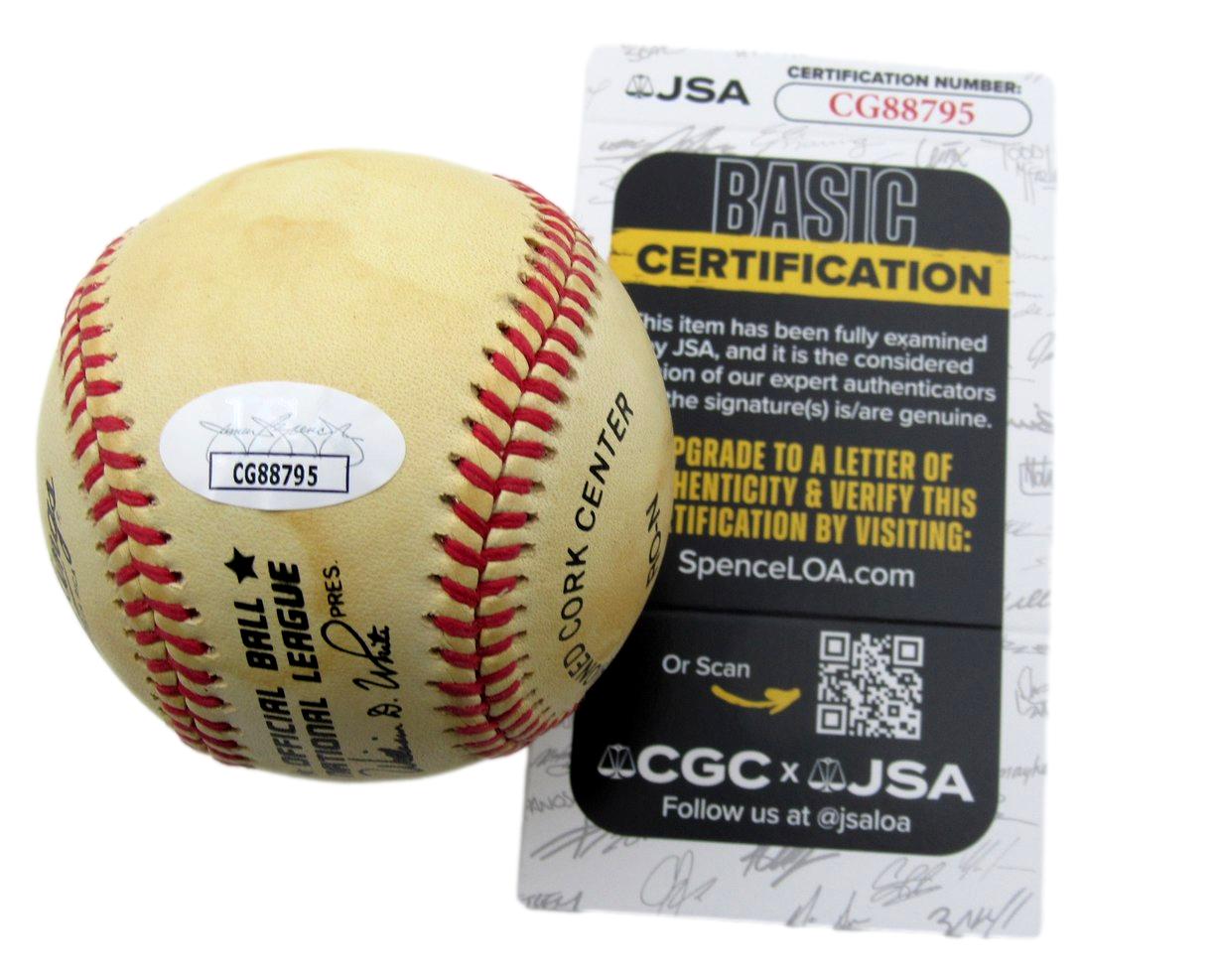 Carl Erskine Signed/Autographed ONL Baseball Brooklyn Dodgers JSA 199466