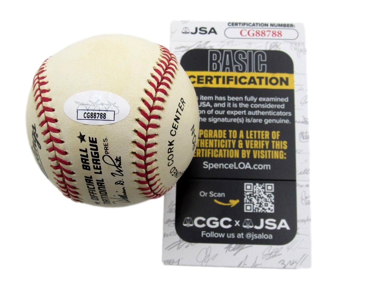 Dolph Camilli Signed/Inscribed ONL Baseball Brooklyn Dodgers JSA 199473