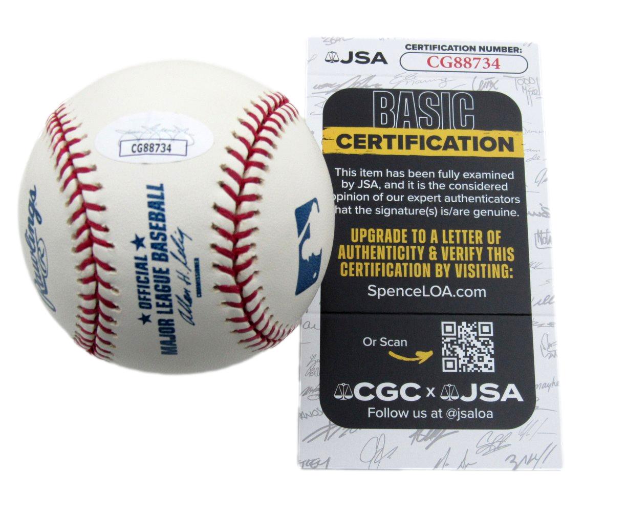 Joe DeMaestri Signed/Autographed OML Baseball Philadelphia Athletics JSA 199480