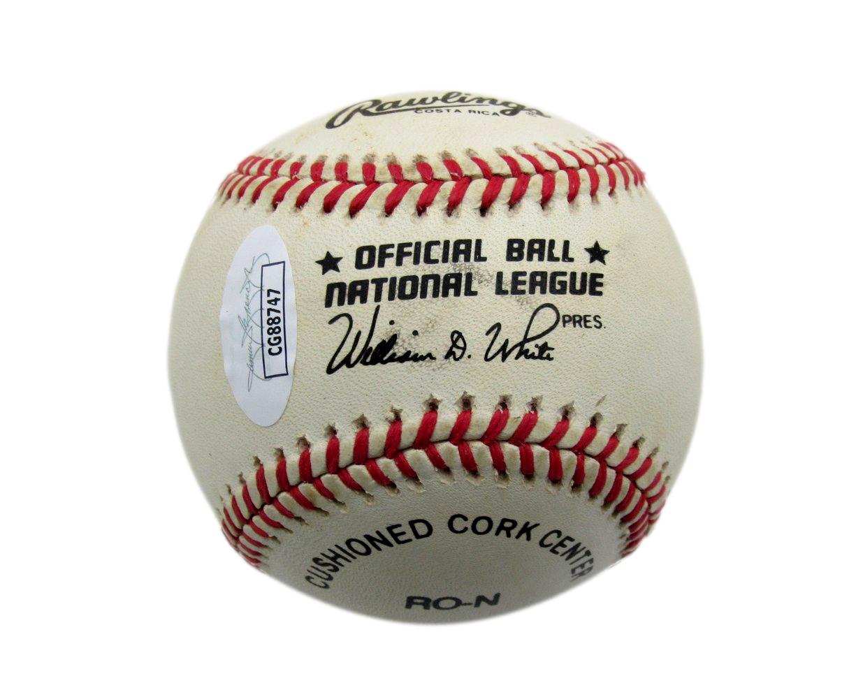 Jim Gentile Signed/Autographed Twice ONL Baseball Brooklyn Dodgers JSA 199482