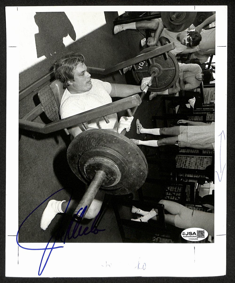 Joe Klecko HOF Signed/Autographed 8x10 B/W Photo New York Jets JSA 199333