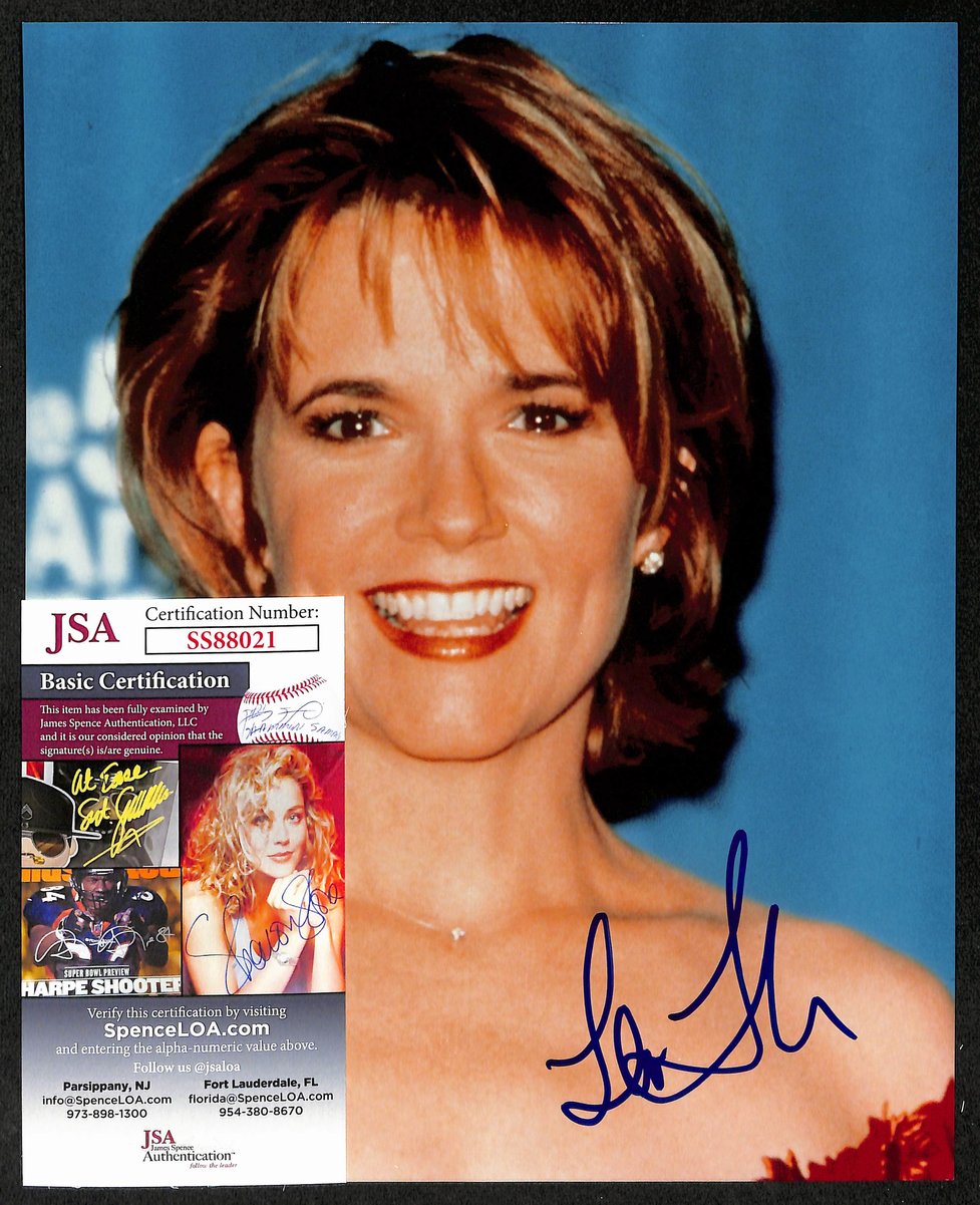 Lea Thompson Actress Signed/Autographed 8x10 Photo JSA 199369