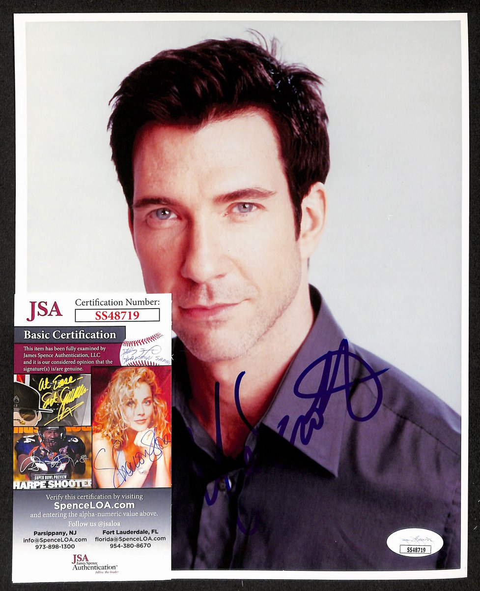 Dylan McDermott Actor Signed/Autographed 8x10 Photo JSA 199371