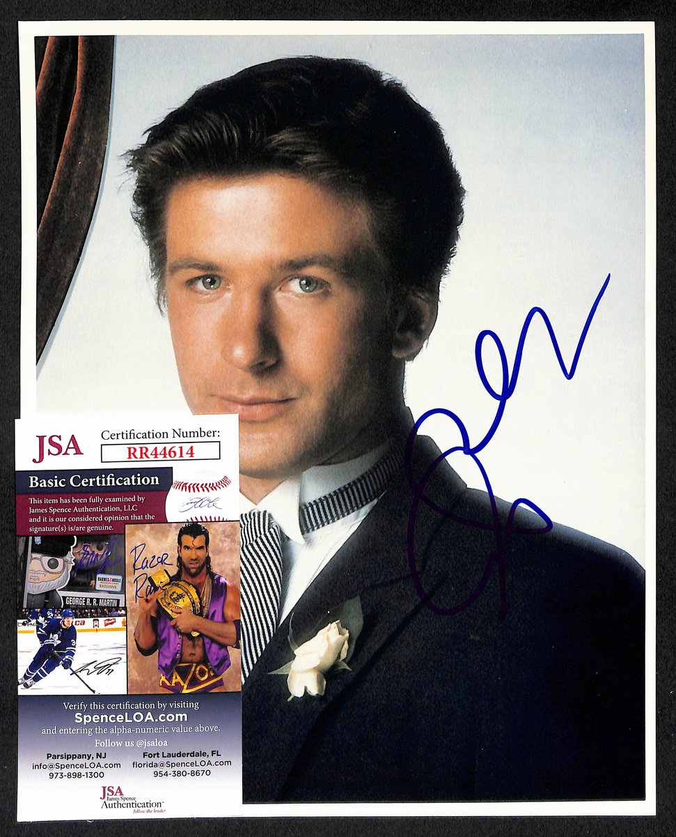 Alec Baldwin Actor Signed/Autographed 8x10 Photo JSA 199376