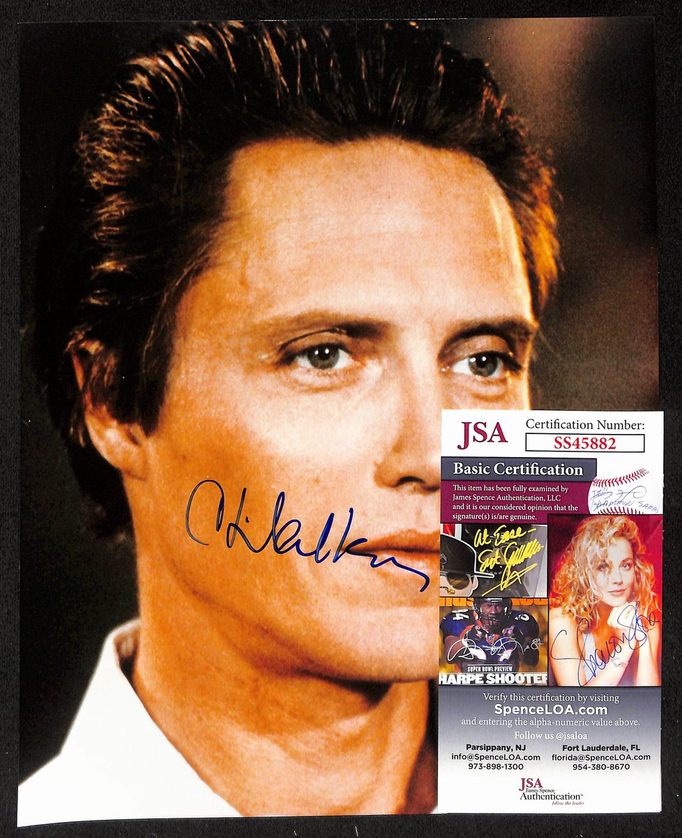 Christopher Walken Actor Signed/Autographed 8x10 Photo JSA 199380