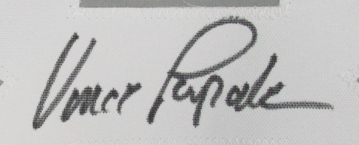 Vince Papale Signed/Auto Eagles Green Custom Football Jersey Beckett 199605