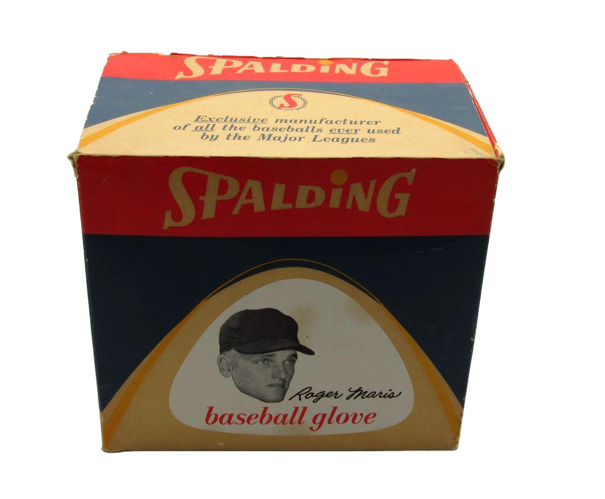 Rare 1960s Roger Maris Spalding Baseball Glove with Glove Box NY Yankees 199966