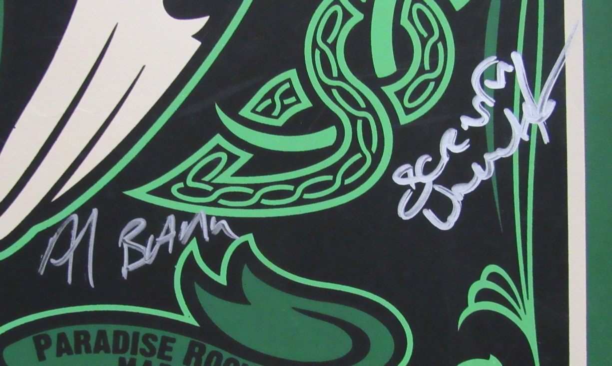 Dropkick Murphys Multi Signed by 6 St Patricks Boston 2011 Show Poster PSA 95852