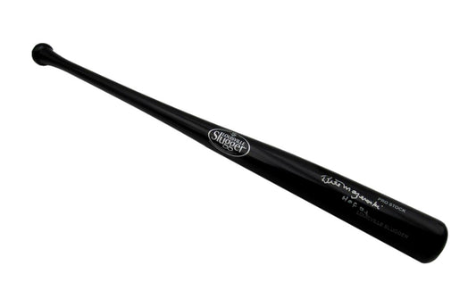 Bill Mazeroski HOF Signed/Inscr Black Louisville Slugger Bat Pirates JSA 199435