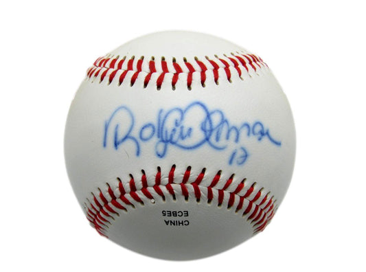 Roberto Alomar HOF Signed/Autographed Official League Baseball Blue Jays 199570