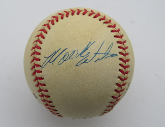 Mookie Wilson Signed/Autographed ONL Baseball New York Mets 199574