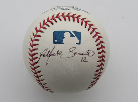 Alfonso Soriano Signed/Autographed OML Baseball Chicago Cubs 199578