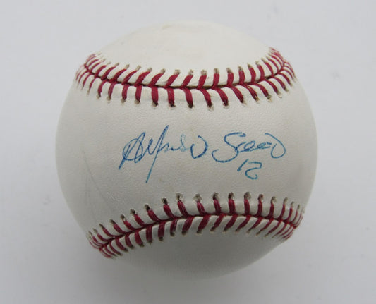 Alfonso Soriano Signed/Autographed OML Baseball Chicago Cubs 199579