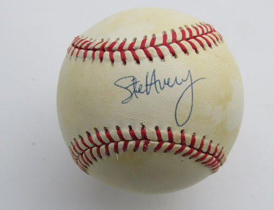 Steve Avery Signed/Autographed OML Baseball Atlanta Braves 199593