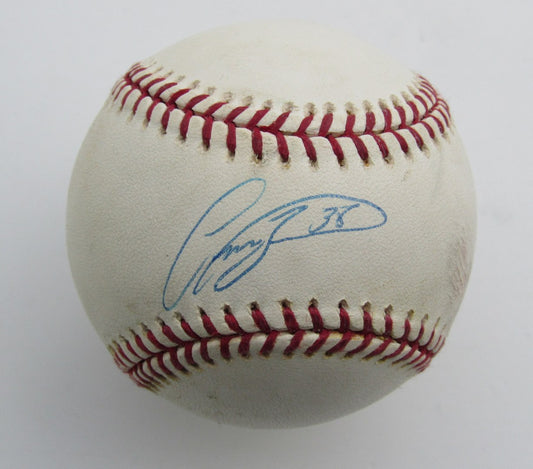 Carlos Zambrano Signed/Autographed OML Baseball Chicago Cubs 199594