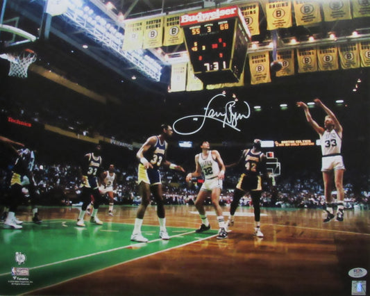 Larry Bird HOF Signed/Auto 16x20 Photo Boston Celtics PSA/DNA 200033